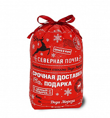 Мешочек Северная почта красный 1500 гр
